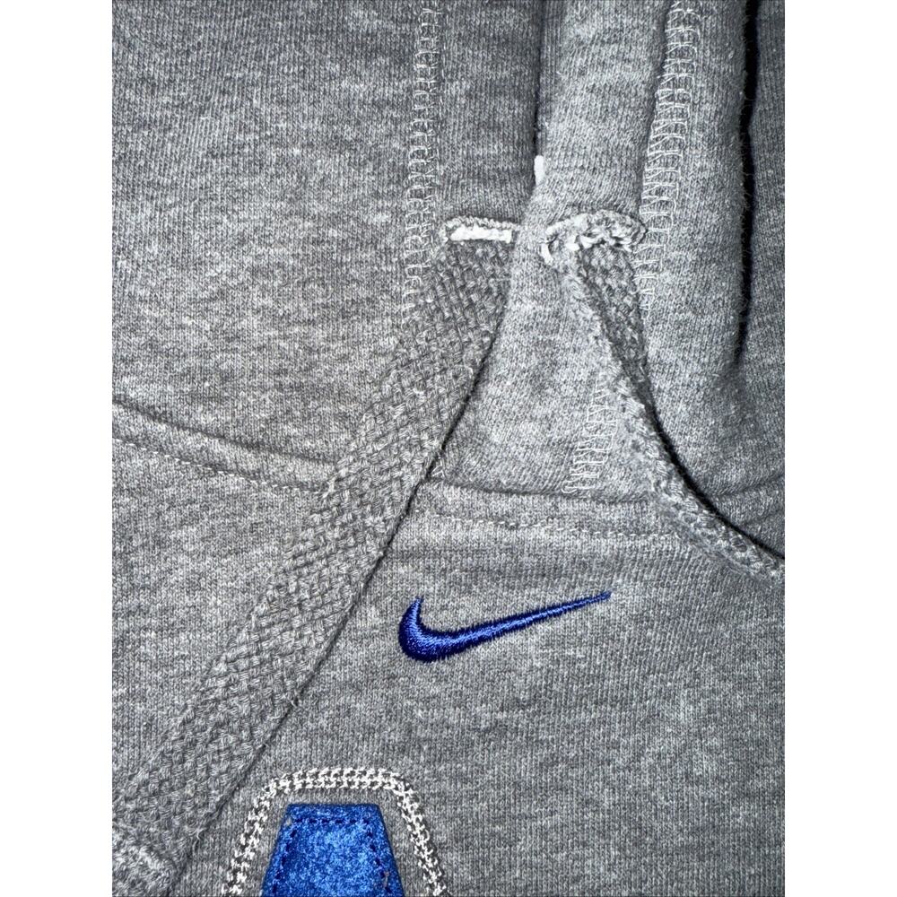 Nike Air Force Academy Hoodie Pullover over Size Medium Blue Gray Embroidered - Picture 6 of 7